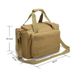 Sac de transport tactique Airsoft – Grande capacité avec rangements - Kf s a c f b cd e b ad n - Airsoft Gear Shop
