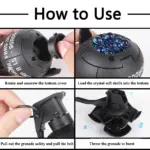 Réplique de grenade fumigène Airsoft – Modèle M18 - Kf sa fc a e a b e b a f b d - Airsoft Gear Shop