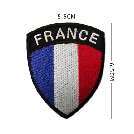 Patch Militaire – Écusson  Bouclier France Tricolore - Kf s e ca e df b e acd f a k - Airsoft Gear Shop